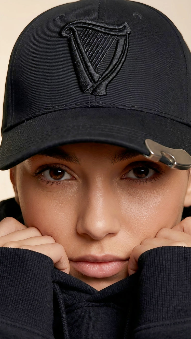 GUINNESS 3D HARP BOTTLE OPENER BASEBALL CAP
