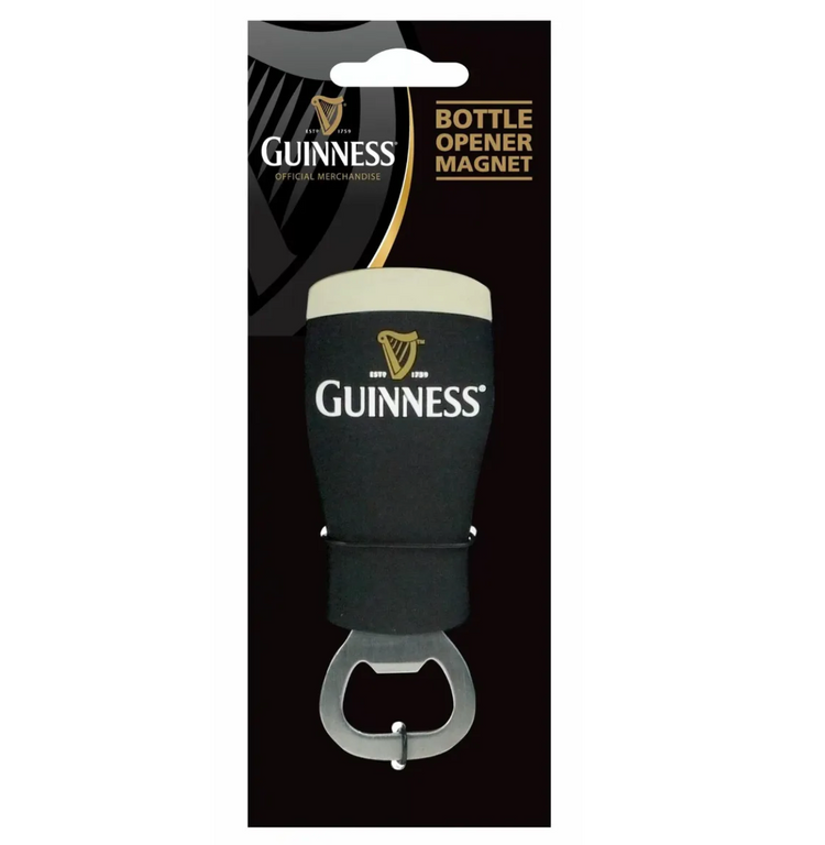 GUINNESS PVC OPENER / MAGNET