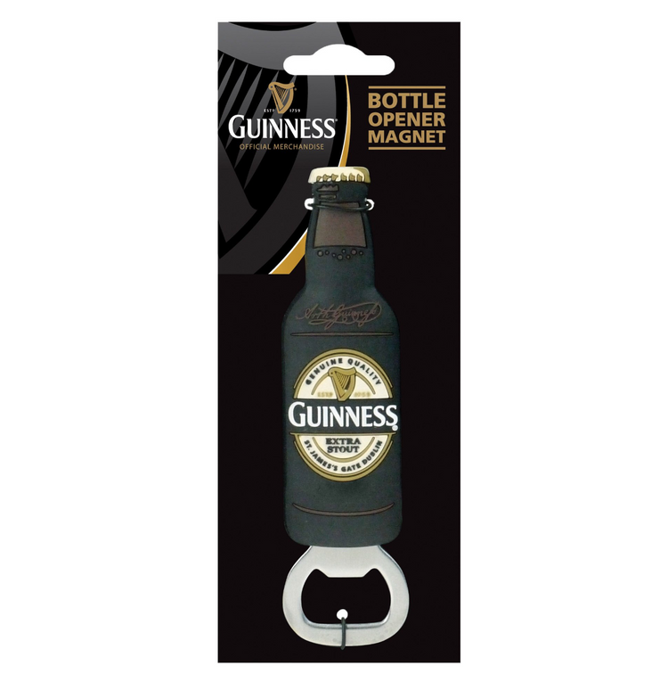 GUINNESS PVC OPENER / MAGNET