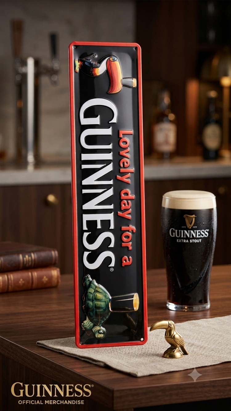 GUINNESS METAL SIGN LANDSCAPE