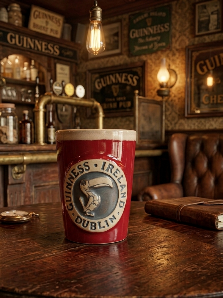 GUINNESS POTTERY CUP MINI (TOUCAN)
