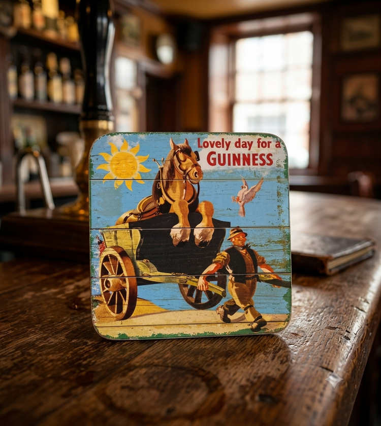 GUINNESS NOSTALGIC COASTER