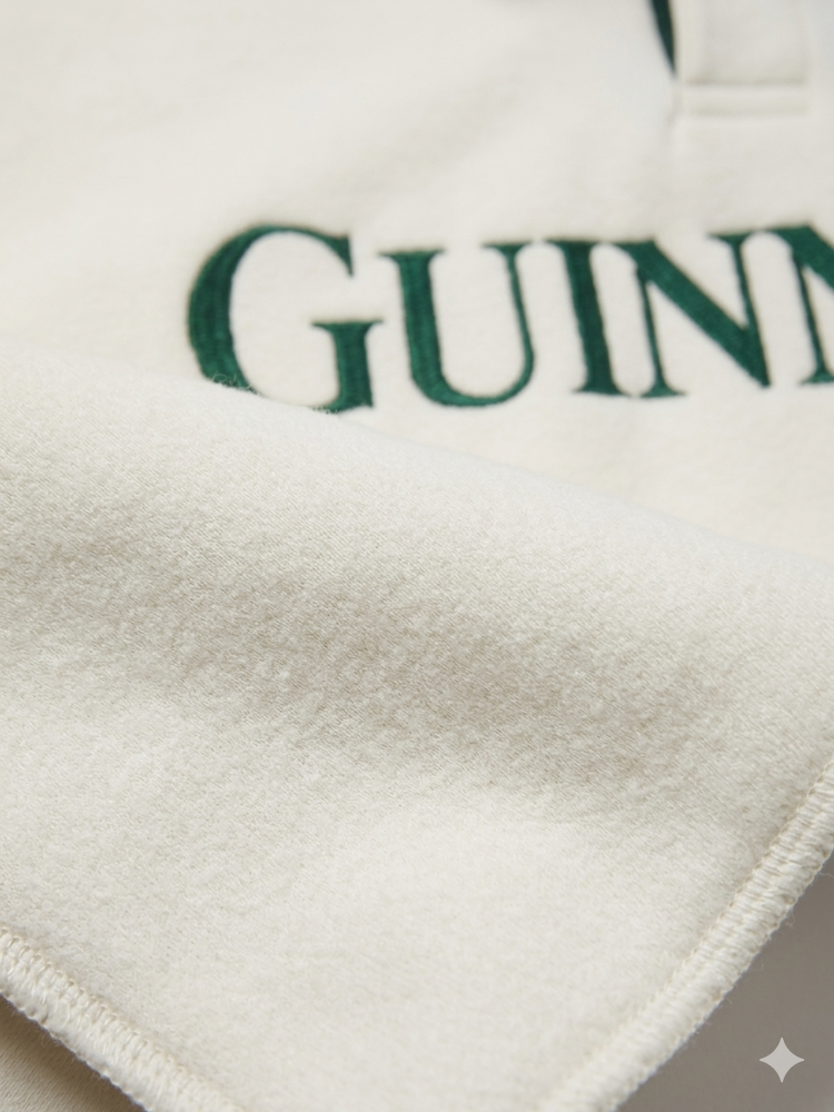 CREAM SPRING GR GUINNESS 1/4 ZIP