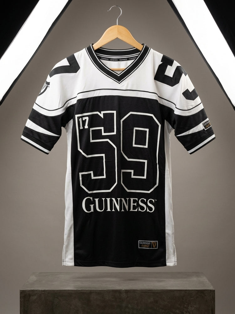 BLK/CRM AMERICAN FOOTBALL JERSEY
