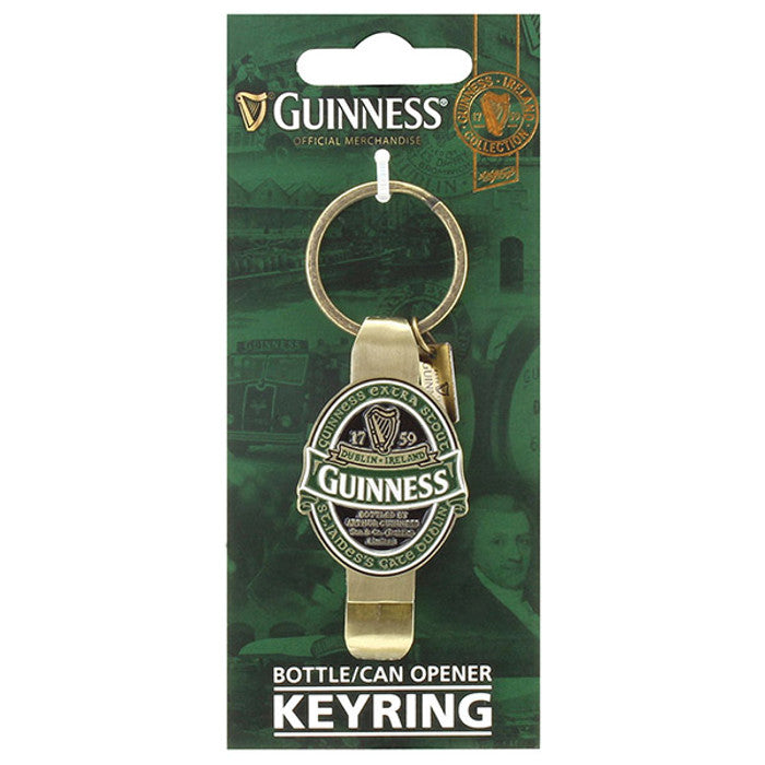 GUINNESS IRELAND BOTTLE/CAN OPENER KEYRING