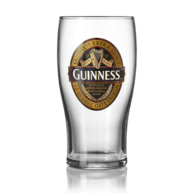 GUINNESS RUBY RED LOOSE PINT GLASS