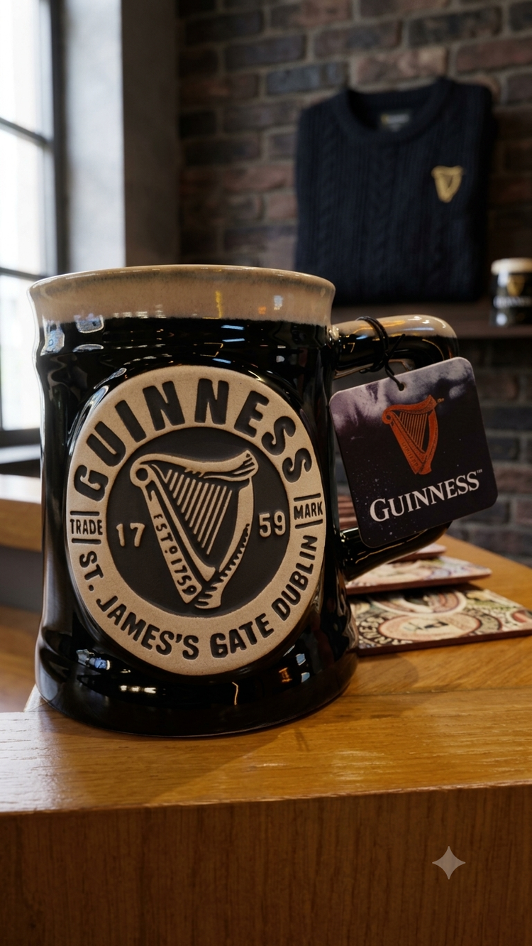 GUINNESS POTTERY MUG