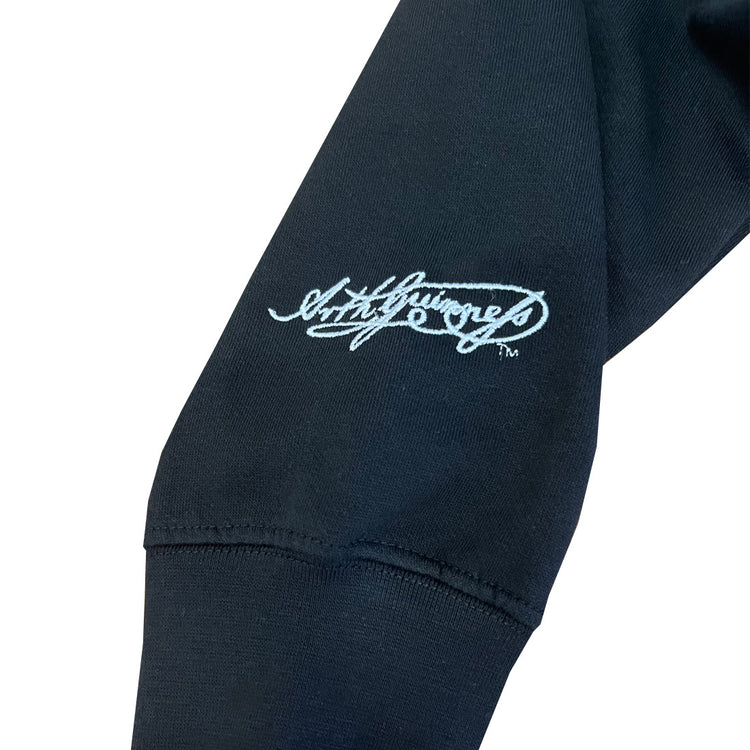 GUINNESS EMBLEM & HARP HOODIE (BLACK)