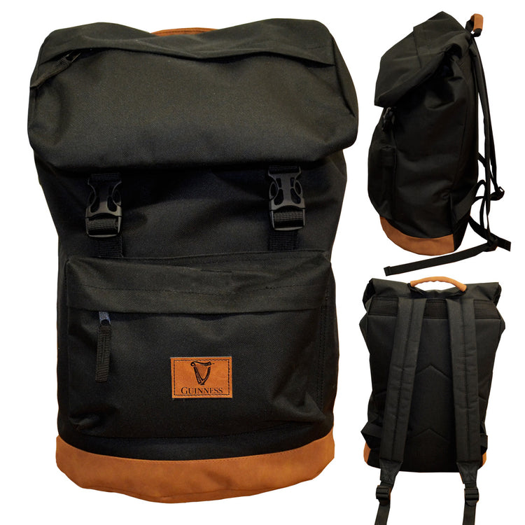 GUINNESS BLACK & BROWN BACKPACK