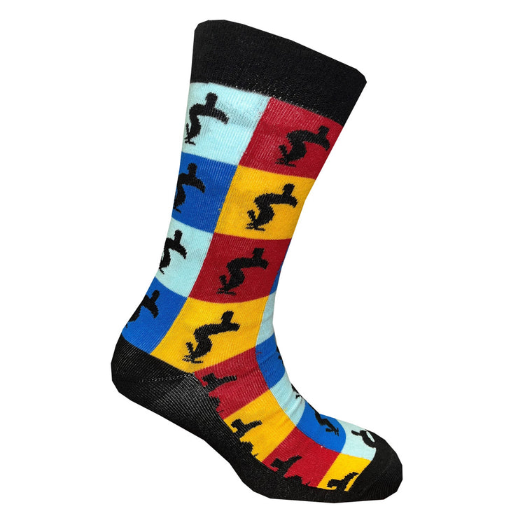 GUINNESS TOUCAN AOP SOCKS (BLACK)