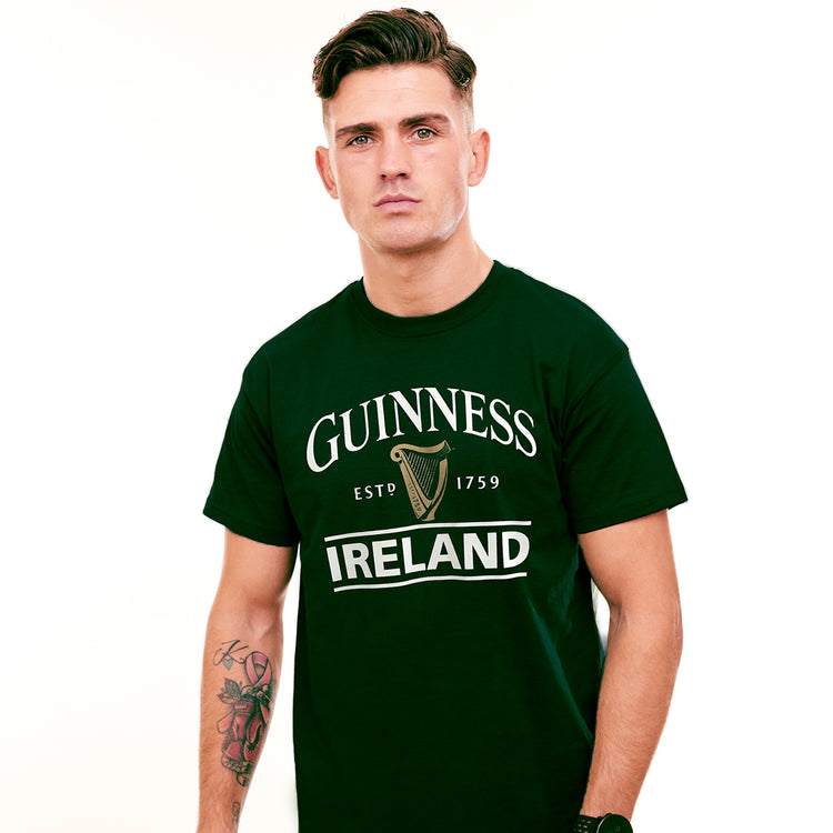GUINNESS BOTTLE IRELAND HARP HANG T-SHIRT
