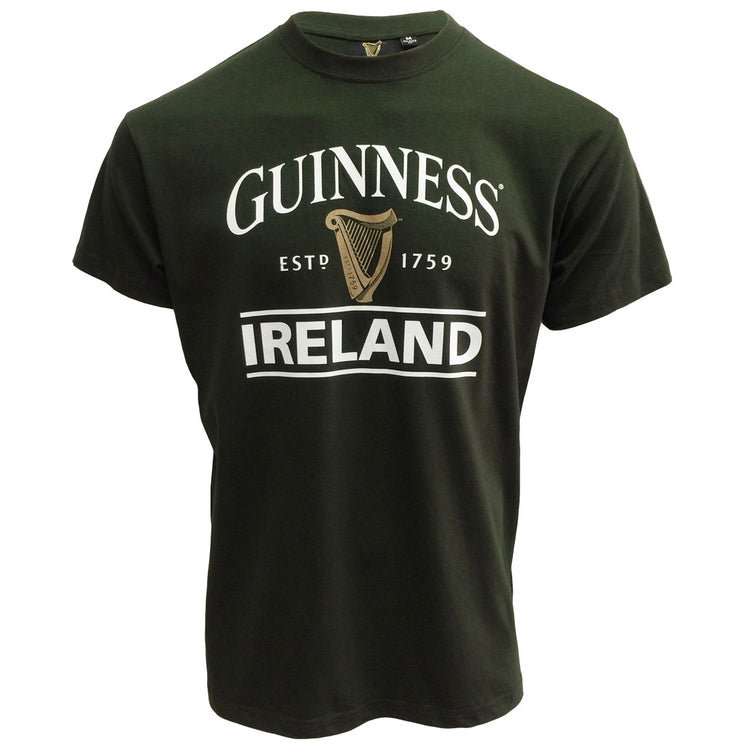 GUINNESS BOTTLE IRELAND HARP HANG T-SHIRT