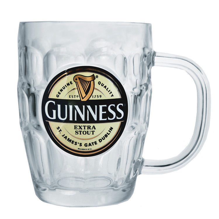 GUINNESS LABEL PINT TANKARD