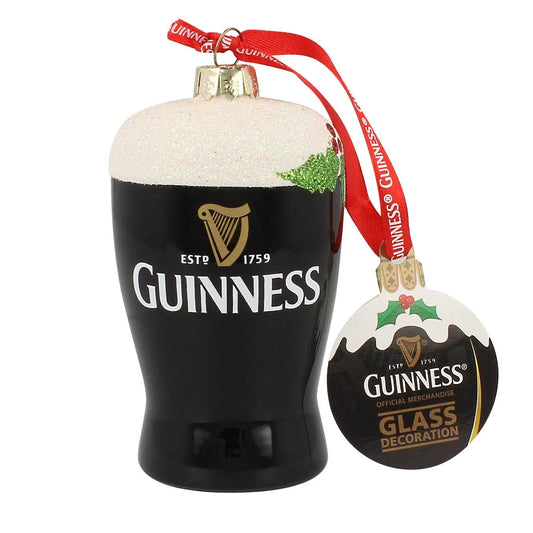 GUINNESS GLASS DECORATION
