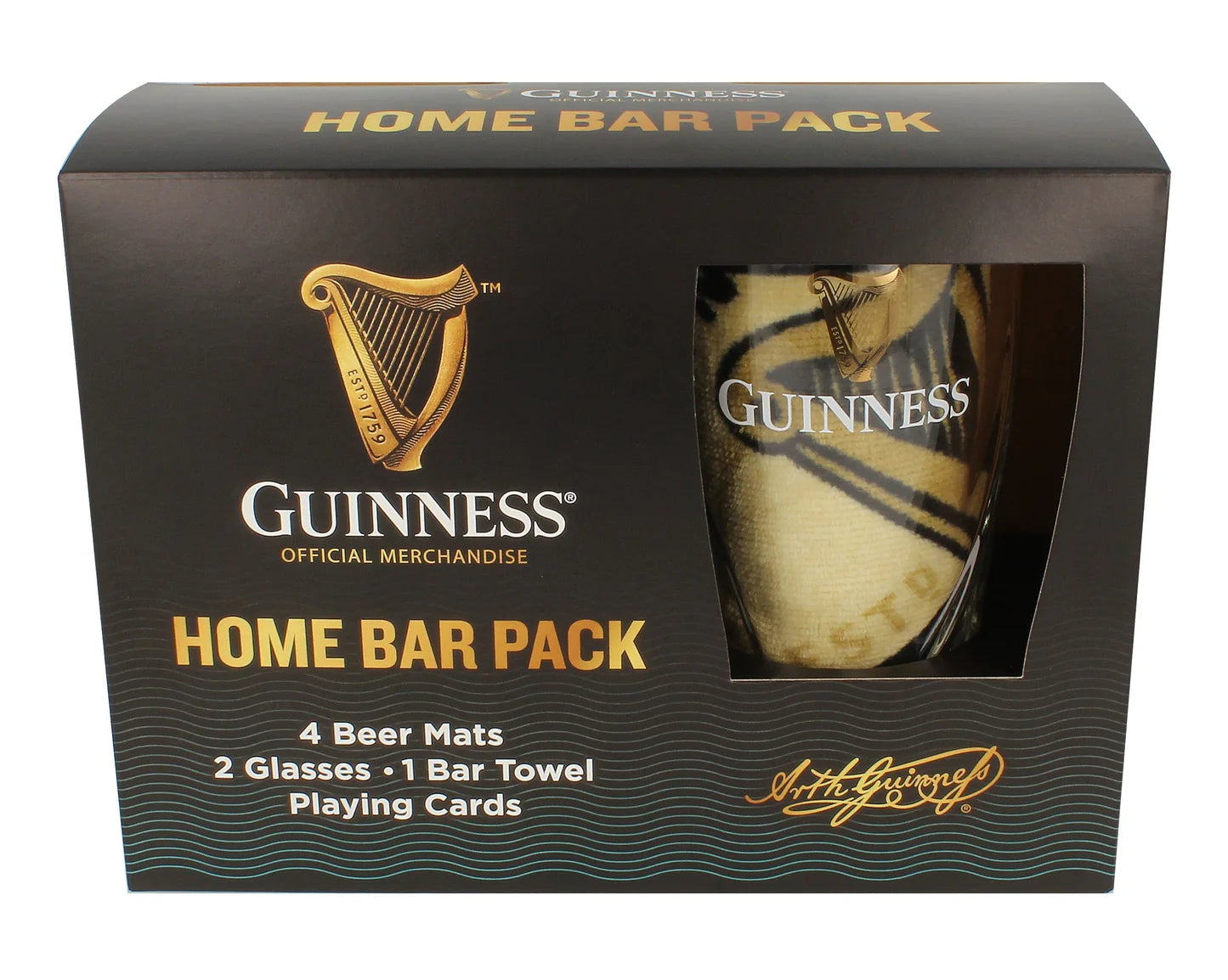 GUINNESS HOME BAR GLASS PACK 540ML