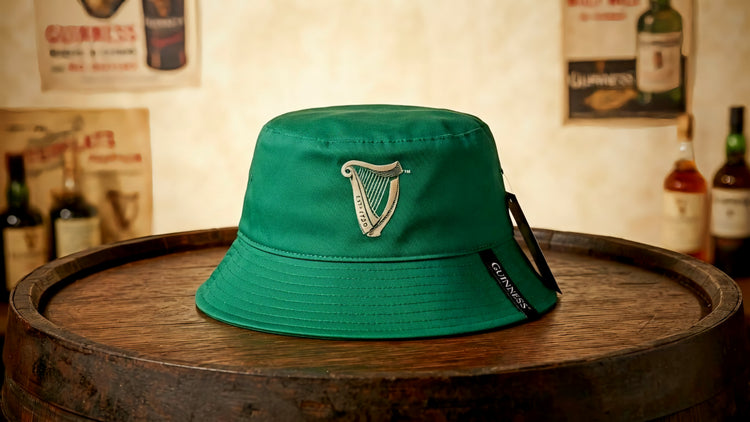 SPRING GR/CRM GUIN HARP TOUC SUN HAT (DOUBLE SIDE USE)