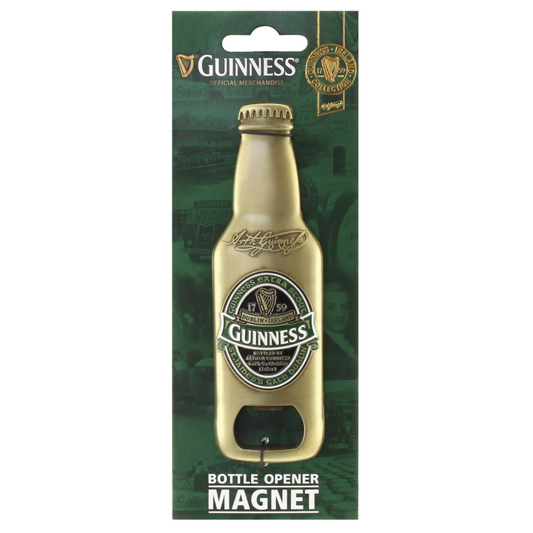 GUINNESS IRELAND 3D METAL OPENER MAGNET