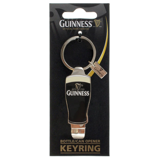 GUINNESS BOTTLE/CAN OPENER KEYRING