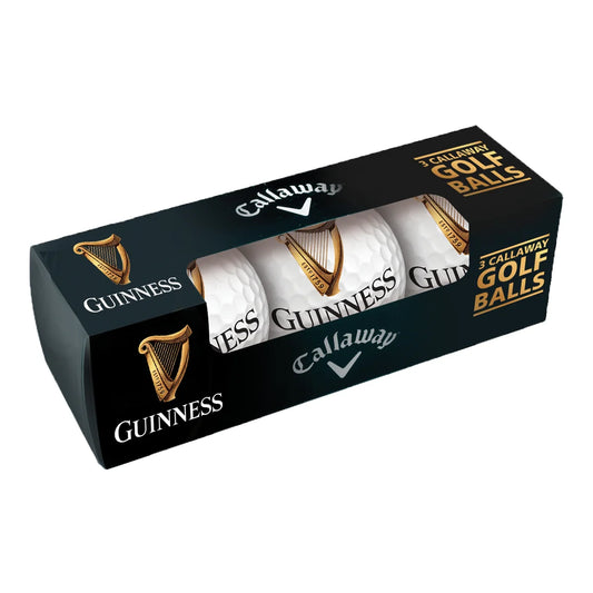 GUINNESS CONTEMPORARY 3PK GOLF BALLS (CALLAWAY)