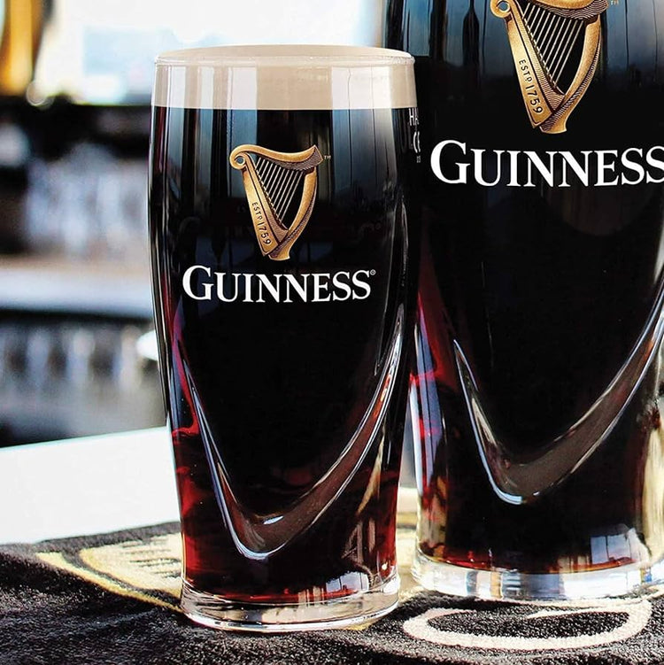 GUINNESS HALF PINT GLASS 2 PACK