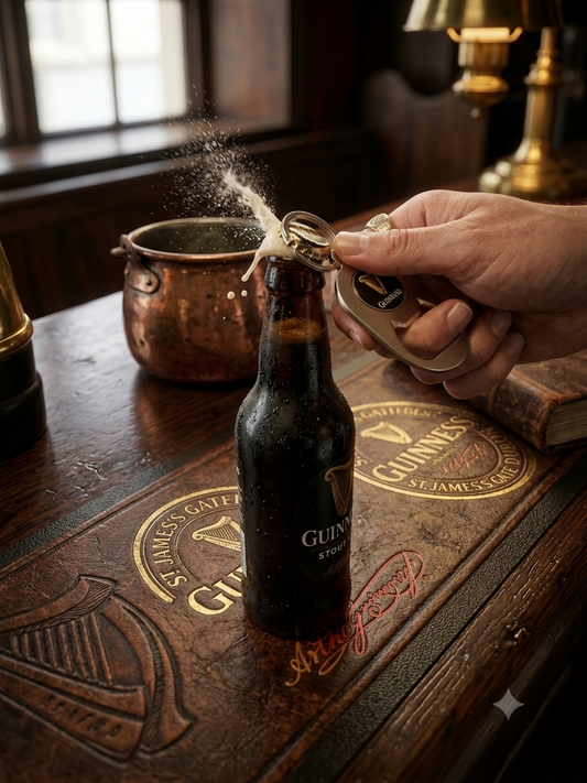 GUINNESS PINT BOTTLE OPENER KEYRING