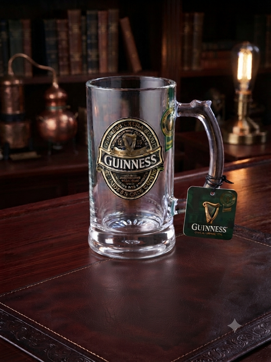 GUINNESS IRELAND - TANKARD W'BADGE (COLOUR FILLED)