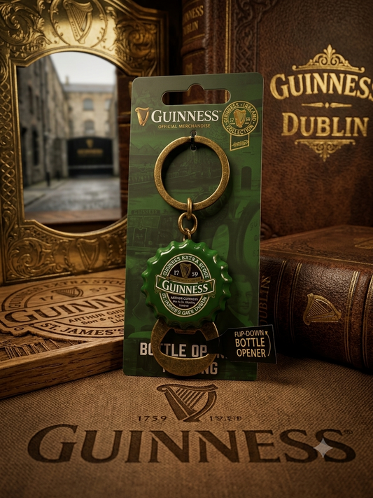 GUINNESS IRELAND FLIPDOWN KEYRING