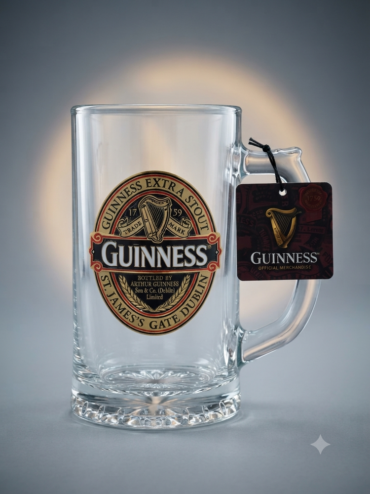 GUINNESS RUBY RED - TANKARD-COLOUR FILLED