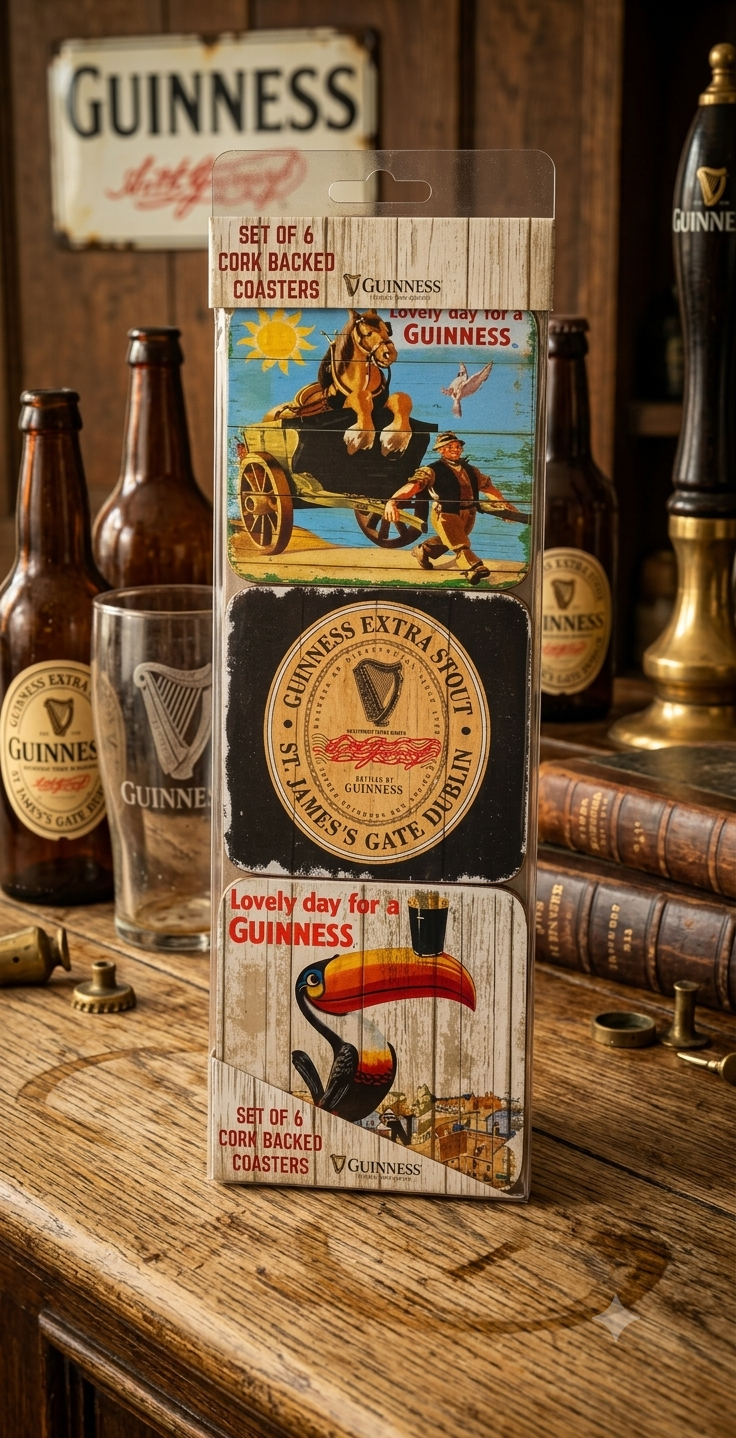 GUINNESS NOSTALGIC COASTER