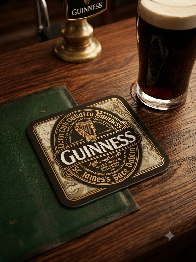 GUINNESS NOSTALGIC COASTER