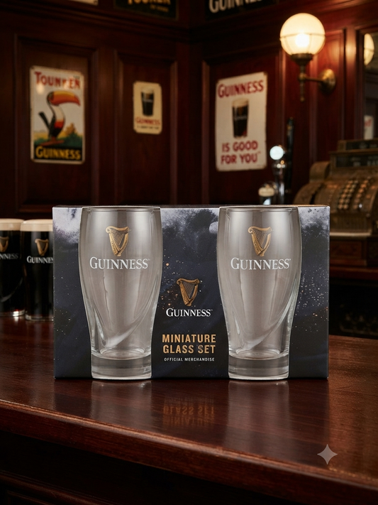 GUINNESS CONTEMPORARY MINI PINT GLASS 2PK