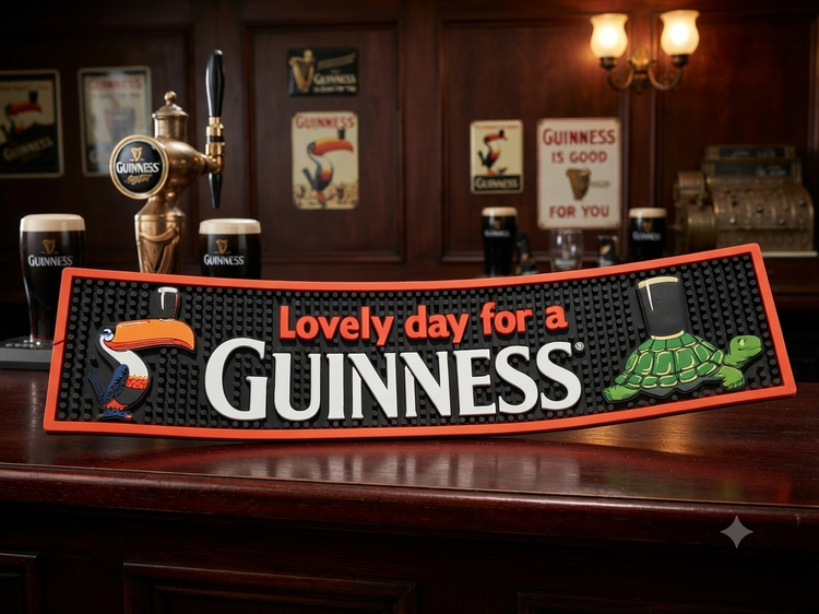 GUINNESS GILROY PVC BAR MAT