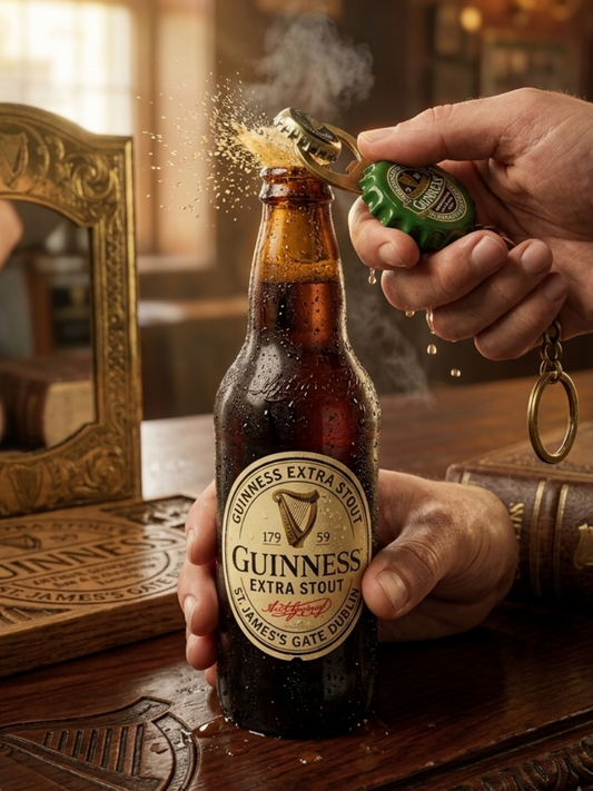 GUINNESS IRELAND FLIPDOWN KEYRING