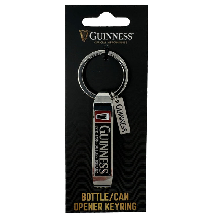 GUINNESS BOTTLE/CAN OPENER KEYRING