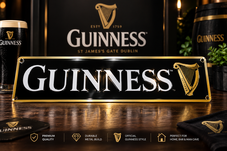GUINNESS METAL SIGN LANDSCAPE
