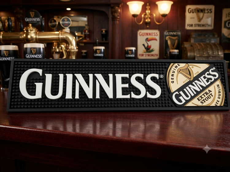 PVC BAR MAT - LABEL