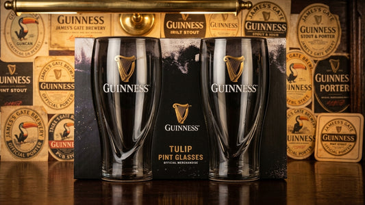 GUINNESS CONTEMPORARY PINT GLASS 2PK