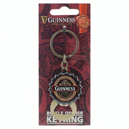 GUINNESS RUBY RED BOTTLE/CAN OPENER KEYRING