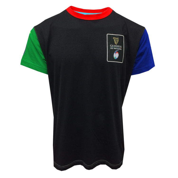 GUINNESS SIX NATIONS COLOUR BLOCK PREMIUM T-SHIRT