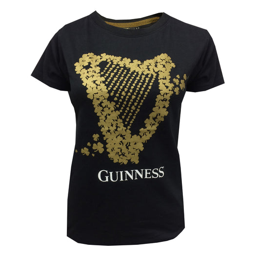 GUINNESS A TASTE OF LADIES T-SHIRT (BLACK)