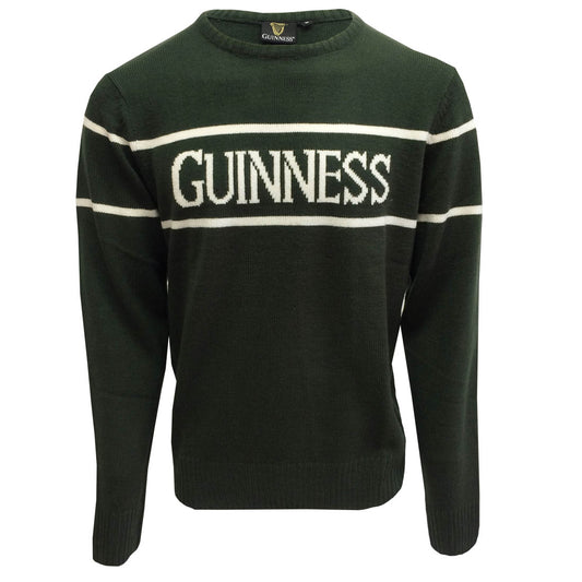 GUINNESS BOTTLE CREW NECK CRM JACKET