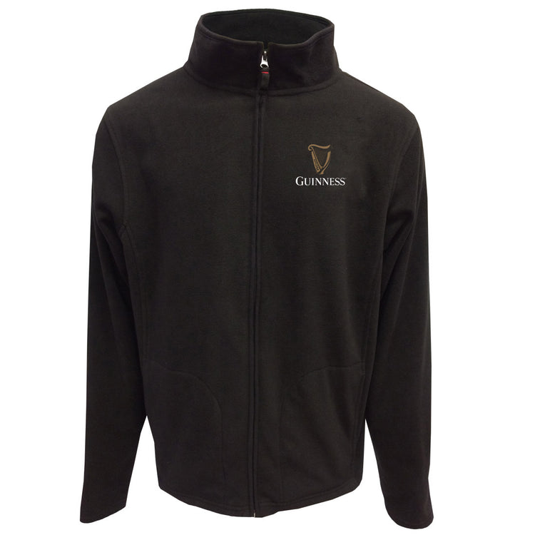 GUINNESS HARP FLEECE (BLACK)