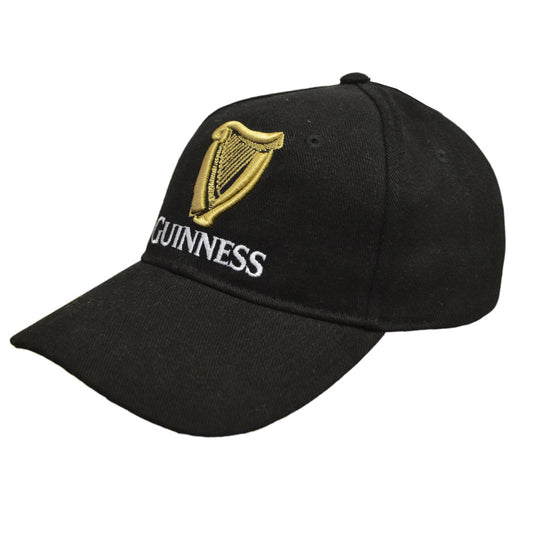 GUINNESS SIGNATURE BLACK BASEBALL CAP