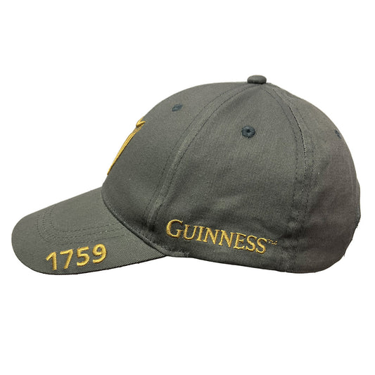 GUINNESS EMBLEM HARP BASEBALL CAP (CHAR)