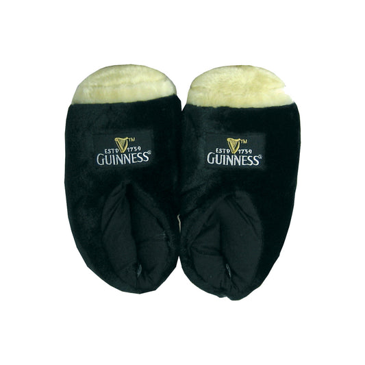 GUINNESS SIGNATURE EMBLEM PINT SLIPPERS (BLACK)