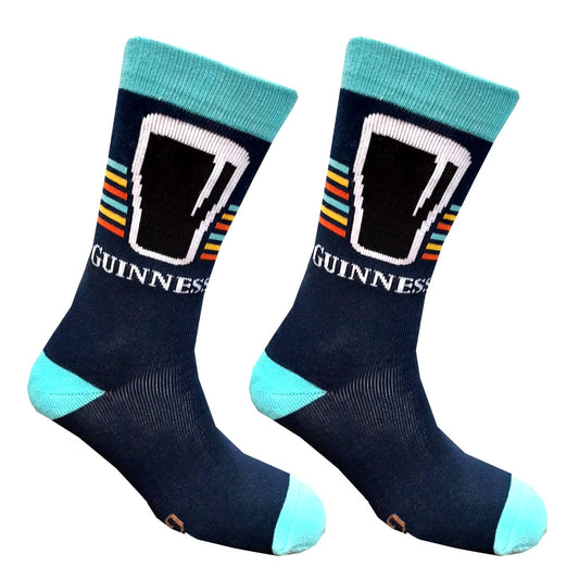 GUINNESS MAKE MINE A SOCK (NAVY/TUR GIFT)