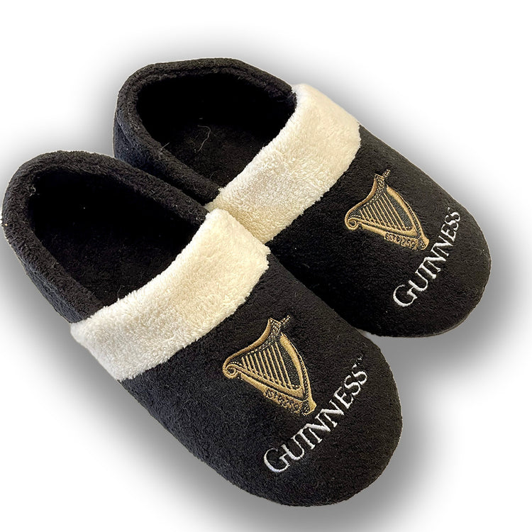 GUINNESS IF YOU CAN READ THIS SLIPPERS (BLACK/WHITE)
