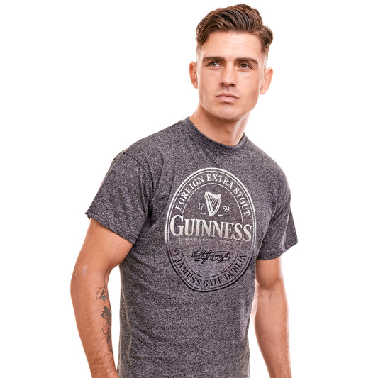 GUINNESS STAMP GRINDLE ROUND NECK T-SHIRT